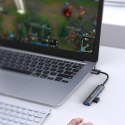 Hub USB Qoltec adapter 4w1 z USB 3.0 i 3 portami USB 2.0