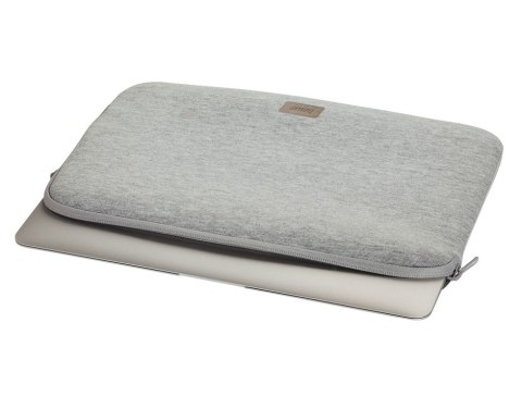 Etui do laptopa Hama Jersey 13.3 szare minimalistyczne z wyściółką