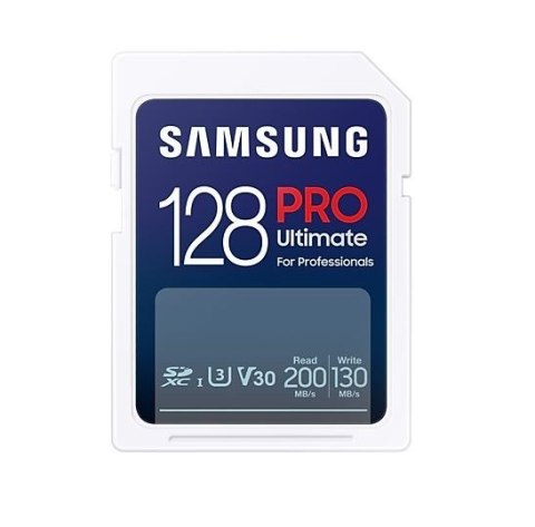 Karta pamięci SD Samsung PRO Ultimate 128GB 200MBs z czytnikiem USB