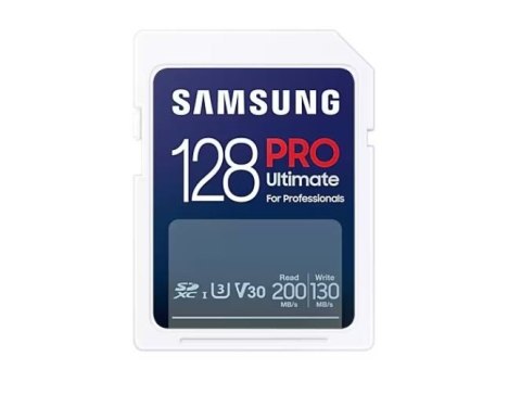 Karta pamięci SD Samsung PRO Ultimate 128GB szybka UHS-I V30