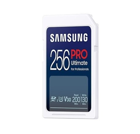 Karta pamięci SD Samsung PRO Ultimate 256GB z czytnikiem USB