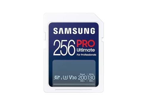 Karta pamięci SD Samsung MB-SY256S/WW 256GB Pro Ultimate UHS-I szybka
