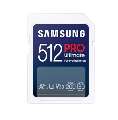 Karta pamięci Samsung SD Pro Ultimate 512GB szybka z czytnikiem USB