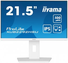 Monitor IIYAMA ProLite XUB2292HSU-W6 21.5 IPS 100Hz FreeSync biały