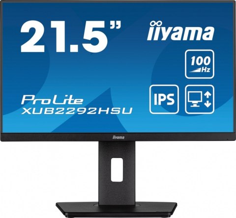 Monitor IIYAMA ProLite XUB2292HSU-B6 21.5 IPS 100Hz FreeSync PIVOT