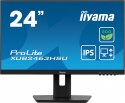 Monitor IIYAMA ProLite XUB2463HSU-B1 23.8 IPS 100Hz Slim z HDMI DP USB3