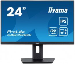 Monitor iiyama ProLite XUB2492QSU-B1 24 IPS QHD 100Hz USB-C