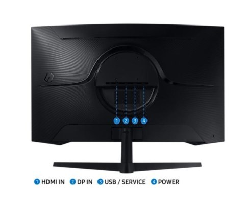 Monitor Samsung LS32CG552EUXEN 32 cale QHD 165Hz zakrzywiony