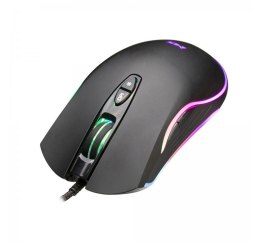 Mysz gamingowa MS Nemesis C365 6400 DPI z RGB LED czarna