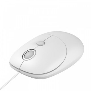 Mysz iBox Seagull i011 elegancka przewodowa 2400 DPI do biura