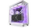 Obudowa NZXT H6 Flow RGB MIDI Tower Biała z oknem i wentylatorami