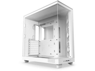 Obudowa NZXT H6 Flow Biała Midi Tower z panoramicznym szkłem