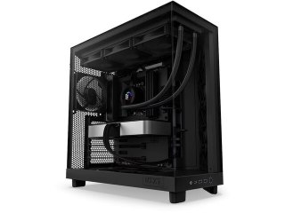 Obudowa NZXT H6 Flow Midi Tower czarna z oknem kompaktowa wydajna