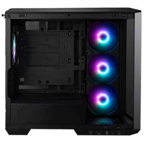 Obudowa MSI MAG PANO M100R PZ Tempered Glass RGB Micro Tower z wentylatorami