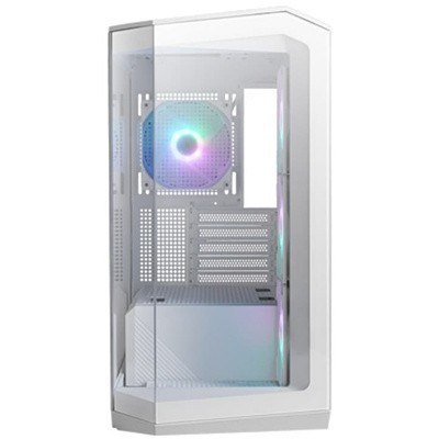 Obudowa MSI MAG PANO M100R PZ WHITE TEMPERED GLASS RGB micro tower