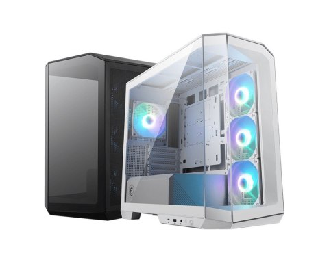 Obudowa MSI MAG PANO M100R PZ WHITE TEMPERED GLASS RGB micro tower