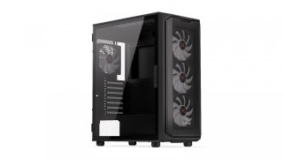 Obudowa Krux Orona RGB Midi Tower z wentylatorami i szklanym panelem