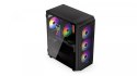 Obudowa Krux Orona RGB Midi Tower z wentylatorami i szklanym panelem