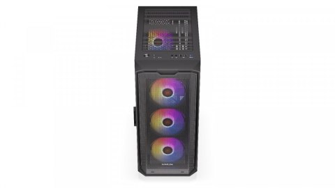 Obudowa Krux Orona RGB Midi Tower z wentylatorami i szklanym panelem