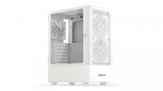 Obudowa Krux Vako White RGB Midi Tower z podświetleniem RGB