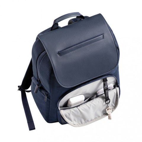Plecak XD DESIGN Soft Daypack granatowy wodoszczelny z RFID