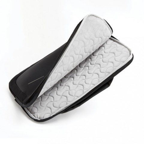 Torba na laptop XD DESIGN Executive 14 cali wodoszczelna czarna z paskiem