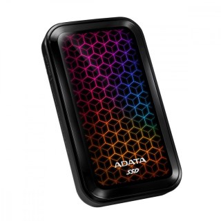 Dysk SSD Adata SE770 2TB USB3.2 RGB wydajny z podświetleniem