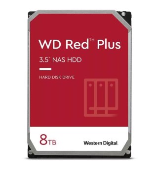 Dysk twardy WD Red Plus 8TB 3,5 cala wewnętrzny HDD CMR 5640RPM
