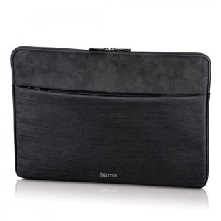 Etui do laptopa Hama Tayrona 15,6 szare eleganckie z wyściełanym wnętrzem