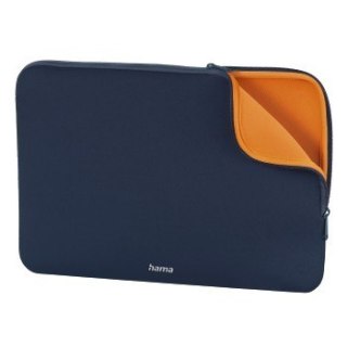 Etui Hama neoprene 13,3 niebieskie z wyściółką ochronną