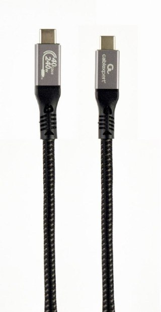 Kabel Gembird USB-C Type 4 240W 1.5m szybki ładowanie 40 Gbps