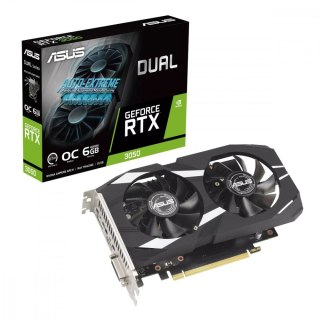 Karta graficzna ASUS GeForce RTX 3050 DUAL OC 6GB GDDR6 wydajna do gier