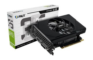 Karta graficzna Palit GeForce RTX 3050 StormX 6GB GDDR6 wydajna
