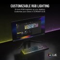 Klawiatura Corsair K55 Core RGB czarna multimedialna gamingowa z podświetleniem