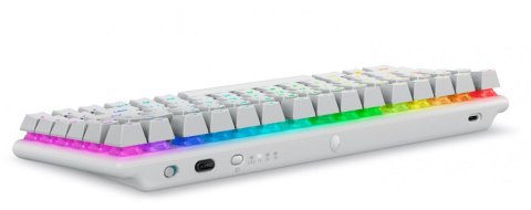 Klawiatura bezprzewodowa Alienware Pro QWERTY dla graczy z RGB szara