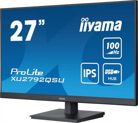 Monitor IIYAMA ProLite XU2792QSU-B6 27 QHD IPS 100Hz HDMI USB3.2 SLIM
