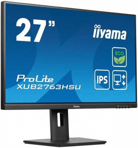 Monitor IIYAMA ProLite XUB2763HSU-B1 27 FHD IPS 100Hz ekologiczny z HDMI