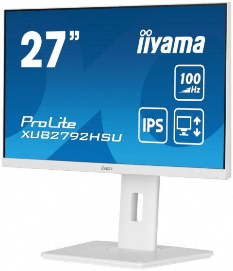 Monitor IIYAMA ProLite XUB2792HSU-W6 27 cali IPS 100Hz z Pivot i USB 3.2