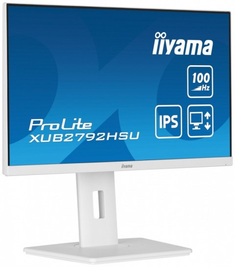 Monitor IIYAMA ProLite XUB2792HSU-W6 27 cali IPS 100Hz z Pivot i USB 3.2