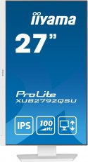 Monitor IIYAMA ProLite XUB2792QSU-W6 27 QHD IPS 100Hz z hubem USB3.2