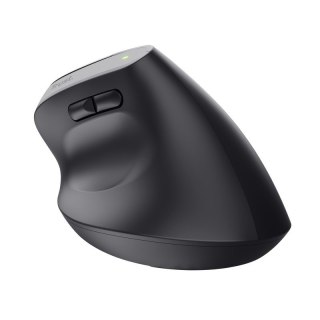 Mysz ergonomiczna Trust Bayo+ bezprzewodowa czarna do biura multidevice