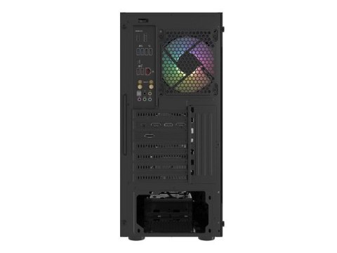 Obudowa Natec Fury Shobo SH4F RGB Midi Tower z oknem czarna