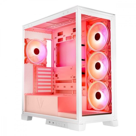 Obudowa MODECOM Volcano Space ARGB Biała nowoczesna Midi Tower
