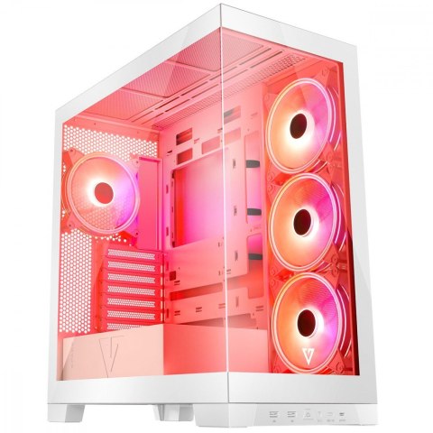 Obudowa MODECOM Volcano Space ARGB Biała nowoczesna Midi Tower