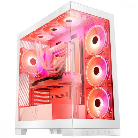 Obudowa MODECOM Volcano Space ARGB Biała nowoczesna Midi Tower