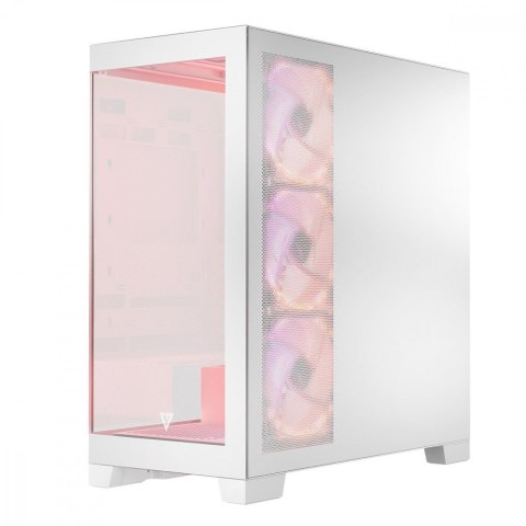 Obudowa MODECOM Volcano Space ARGB Biała nowoczesna Midi Tower