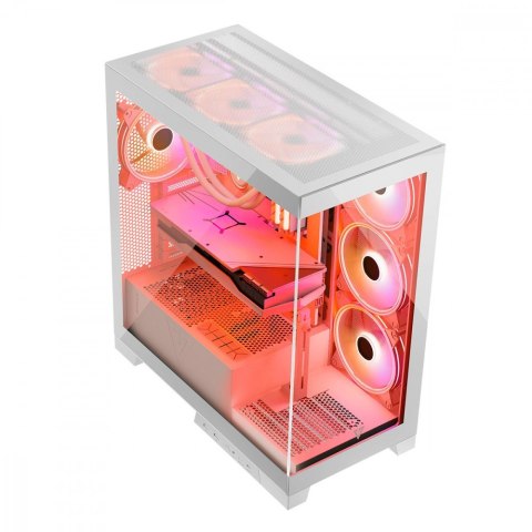 Obudowa MODECOM Volcano Space ARGB Biała nowoczesna Midi Tower