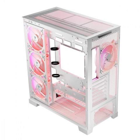 Obudowa MODECOM Volcano Space ARGB Biała nowoczesna Midi Tower