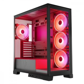 Obudowa MODECOM Volcano Space ARGB Czarna nowoczesna Midi Tower