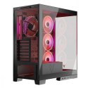 Obudowa MODECOM Volcano Space ARGB Czarna nowoczesna Midi Tower